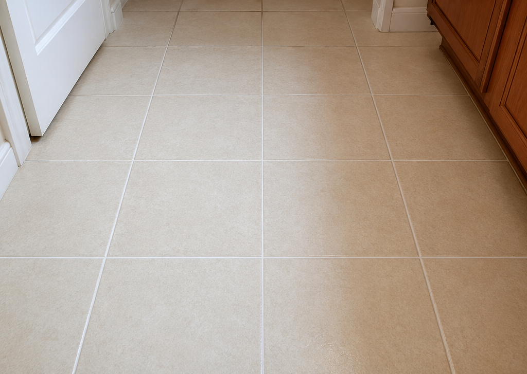 Deep tile and grout cleaning service